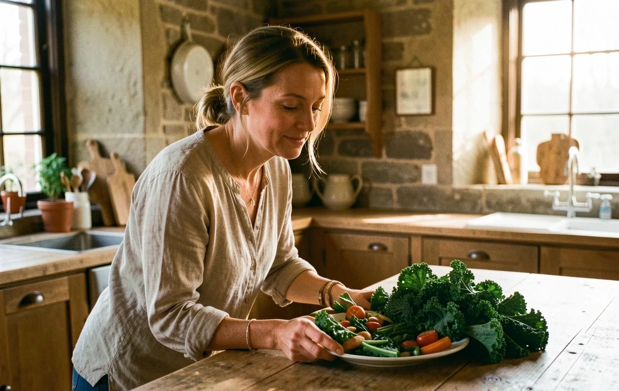 Nutrition Specialist in a Cambridge kitchen